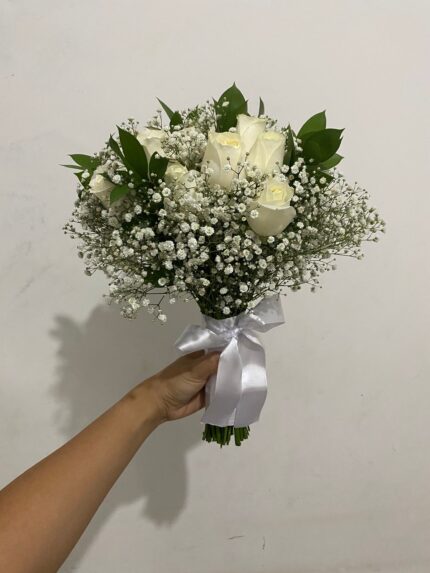 Buquê Rosas Brancas