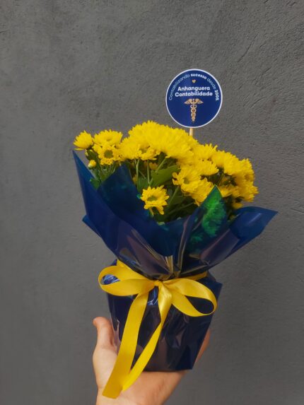 Lembrancinha com Flores – Crisântemo